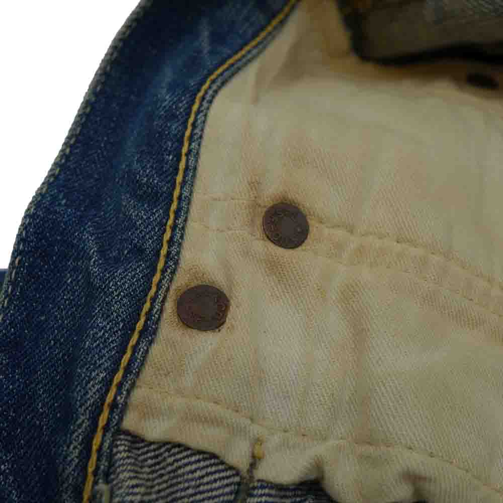 Levi's リーバイス ヴィンテージ オリジナル 501XX 両面均等V 刻印ツメ デニム パンツ インディゴブルー系【中古】