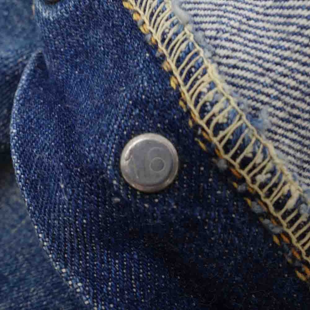 Levi's リーバイス ヴィンテージ オリジナル 501XX 革パッチ 刻印16 デニム パンツ インディゴブルー系【中古】