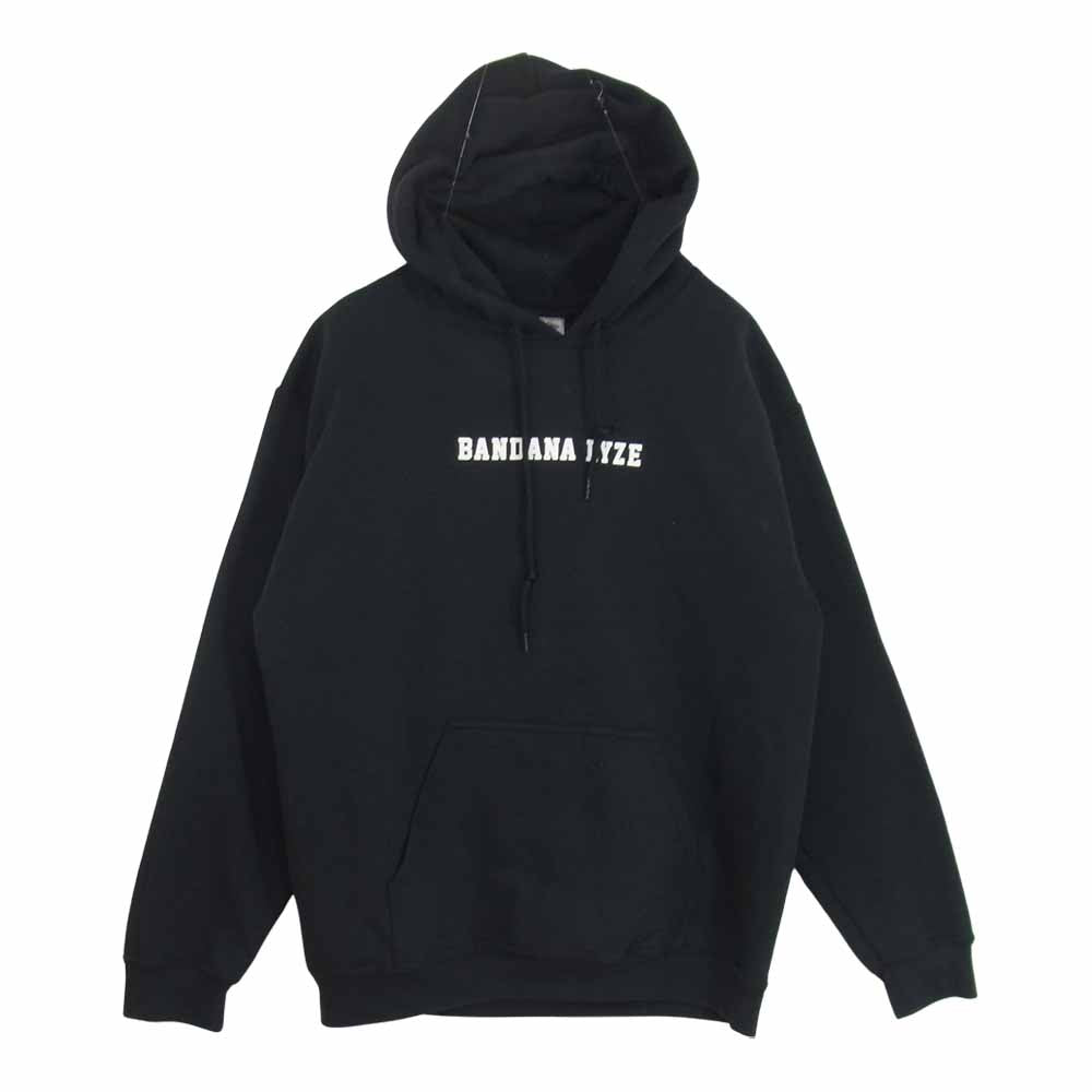 CHALLENGER チャレンジャー BANDANA LYZE プリント プルオーバー パーカー ブラック系 M【中古】