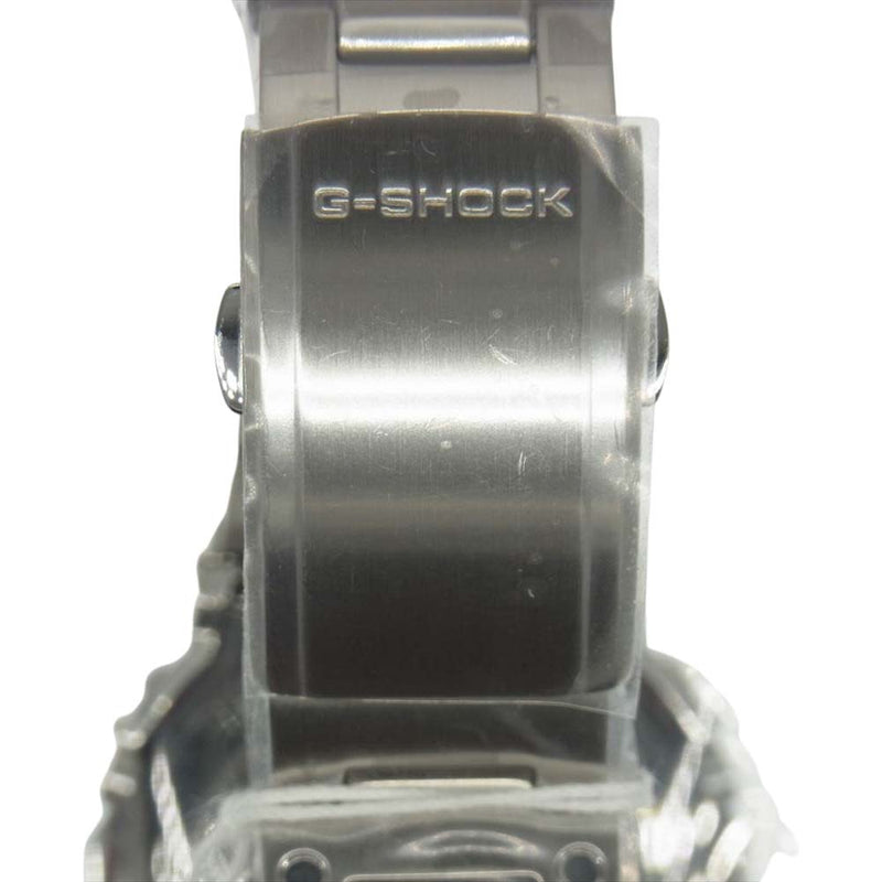 G-SHOCK ジーショック  GMW-B5000D-1JF フルメタルモデル 電波ソーラー スマートフォンリンク機能搭載 腕時計 シルバー系【新古品】【未使用】【中古】