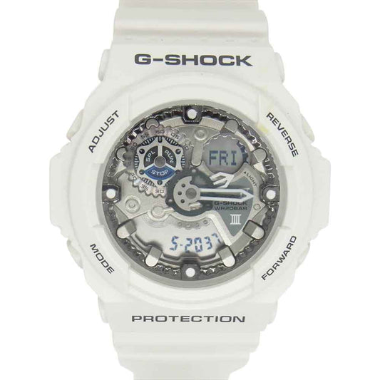 G-SHOCK ジーショック GA-300-7AJF CASIO  ホワイト クォーツ ホワイト系【中古】