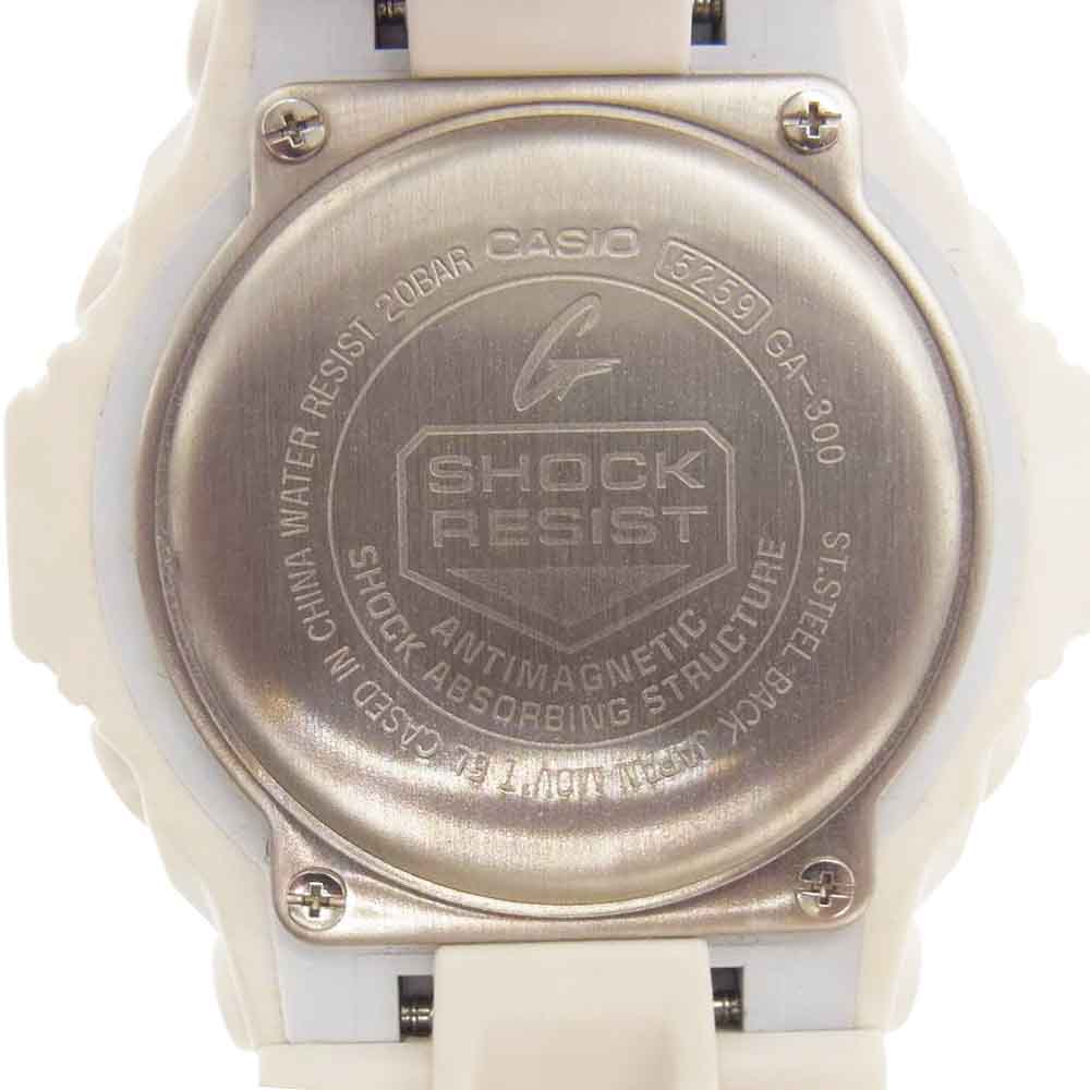 G-SHOCK ジーショック GA-300-7AJF CASIO  ホワイト クォーツ ホワイト系【中古】