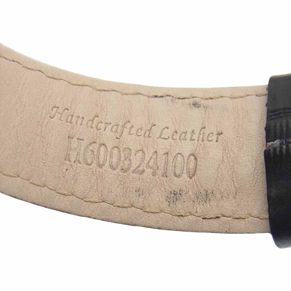 HAMILTON ハミルトン H32411735 ジャズマスター ジェント GENT QUARTZ クォーツ レザーベルト 腕時計 ブラック系【中古】