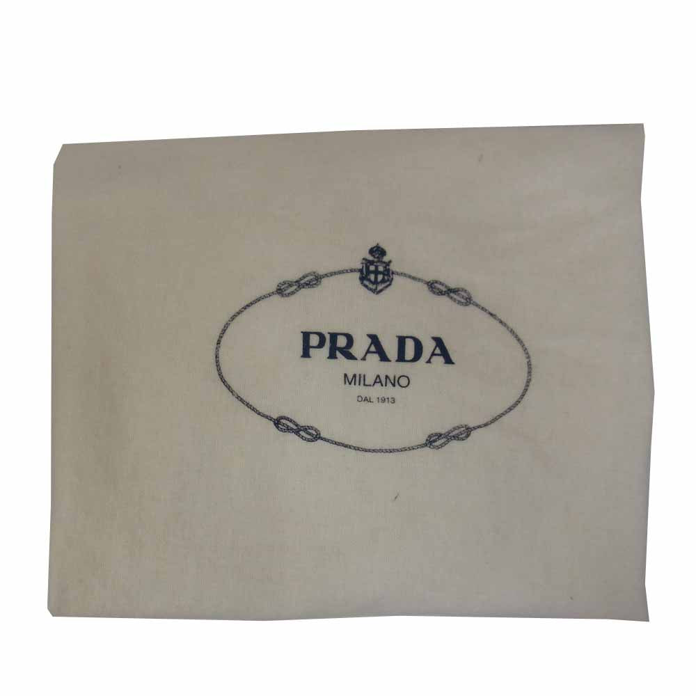 PRADA プラダ ナイロン 2WAY ショルダー バッグ ブラック系【中古】
