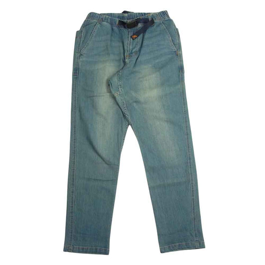 Gramicci グラミチ GMP-20S1414 BEAMS ビームス 別注 シェル テック デニム パンツ ユーズドウォッシュ インディゴブルー系 M【中古】