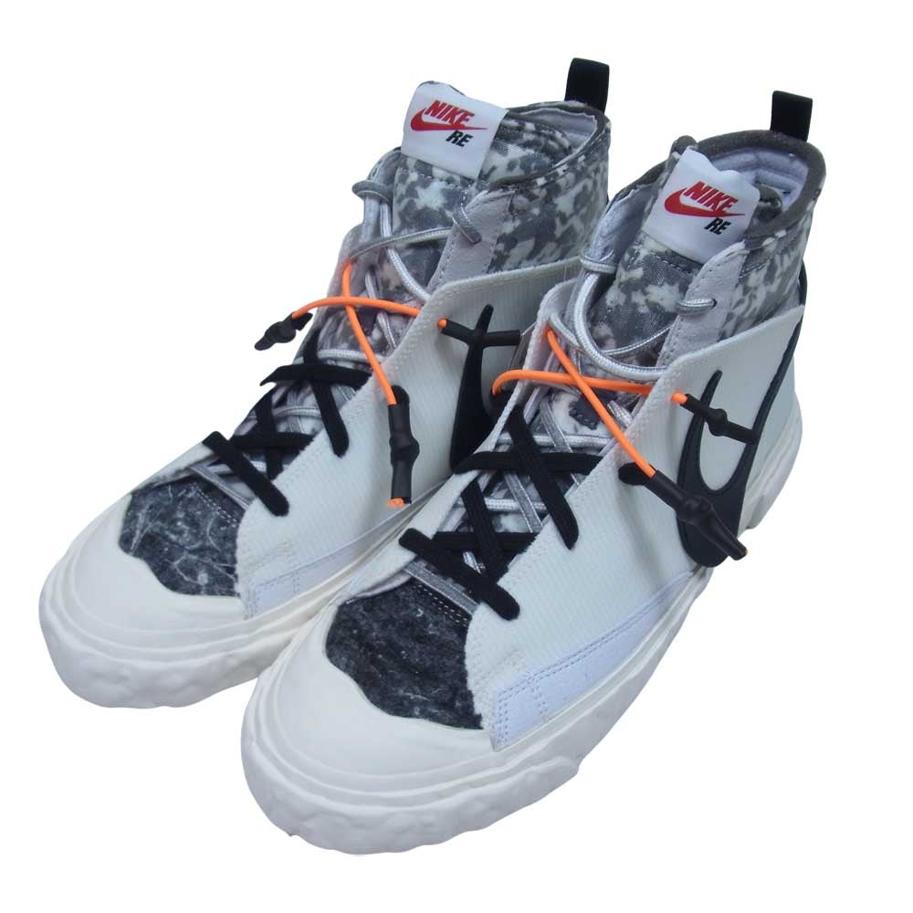 NIKE ナイキ CZ3589-100 × READYMADE レディメイド BLAZER MID ブレザーミッド スニーカー ホワイト系 US9.5【新古品】【未使用】【中古】