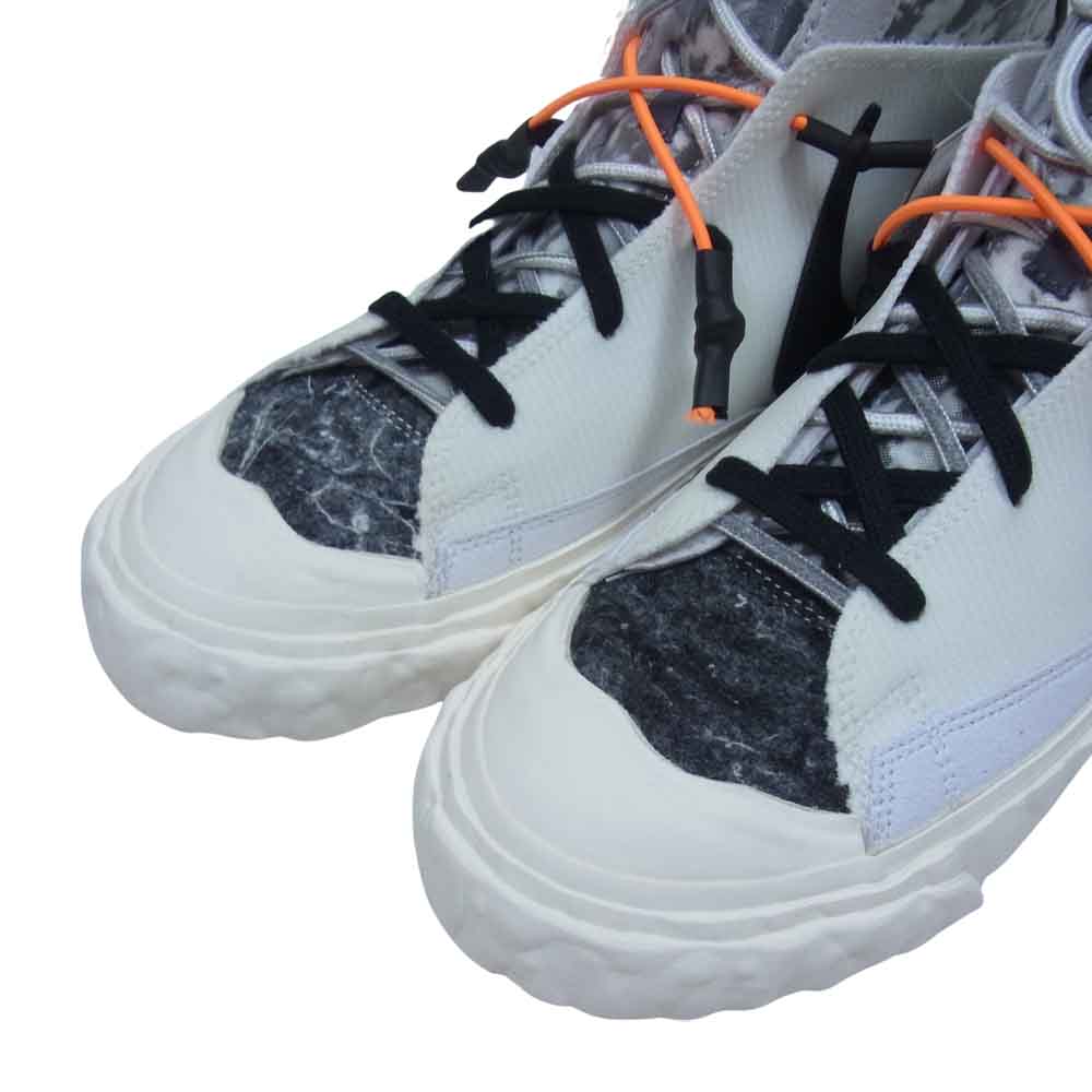 NIKE ナイキ CZ3589-100 × READYMADE レディメイド BLAZER MID ブレザーミッド スニーカー ホワイト系 US9.5【新古品】【未使用】【中古】