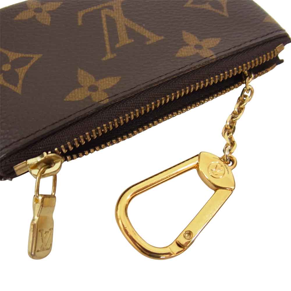LOUIS VUITTON ルイ・ヴィトン M62650 ポシェットクレ モノグラム ブラウン系【中古】