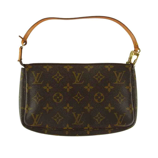 LOUIS VUITTON ルイ・ヴィトン M51980 ポシェット アクセソワール モノグラム ブラウン系【中古】