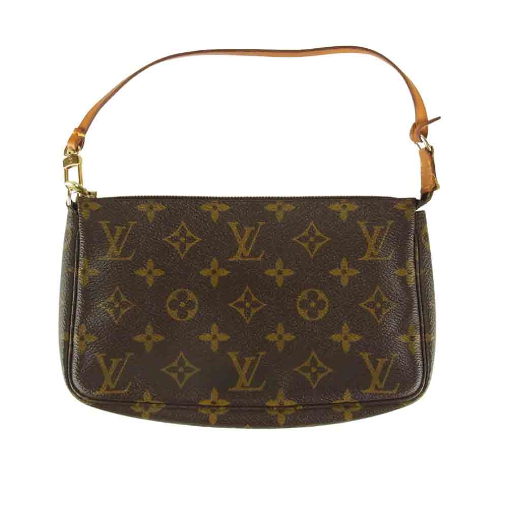 LOUIS VUITTON ルイ・ヴィトン M51980 ポシェット アクセソワール モノグラム ブラウン系【中古】