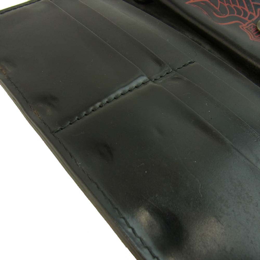 TENDERLOIN テンダーロイン T-WALLET コードバン レザー ウォレット ブラック系【中古】