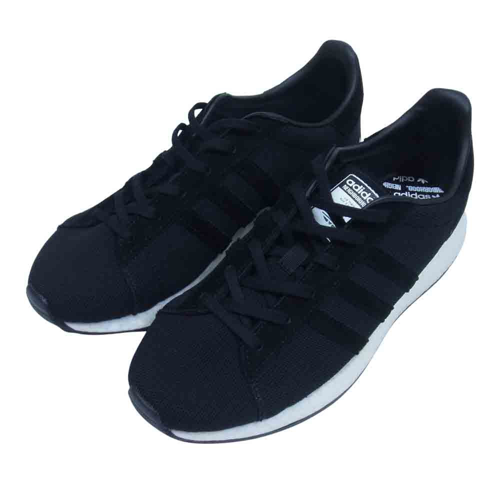NEIGHBORHOOD ネイバーフッド ADIDAS DA8839 Chop Shop アディダス チョップ ショップ スニーカー ブラック系 28cm【新古品】【未使用】【中古】