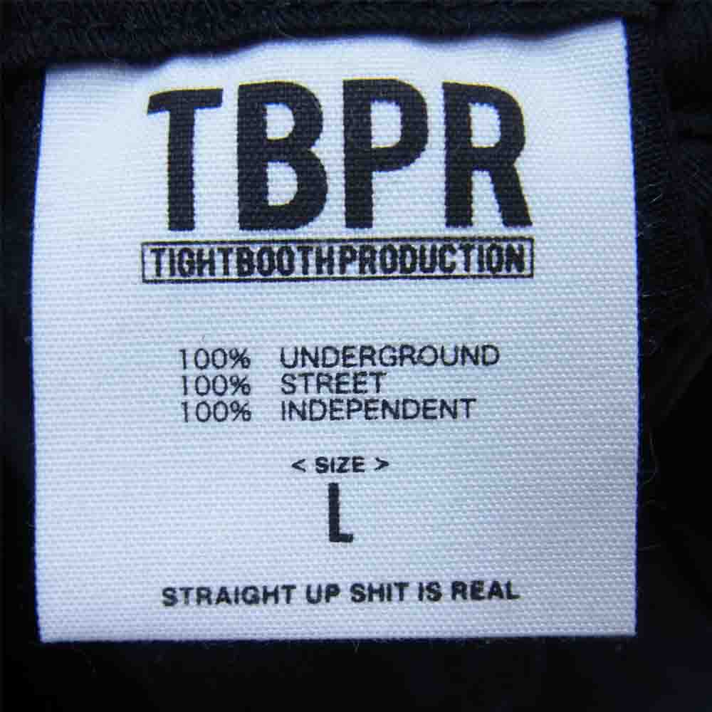 タイトブースプロダクション 未使用品 SS22-B08 HERRINGBONE BALLON PANTS ヘリンボーン パンツ ブラック系 L【極上美品】【中古】