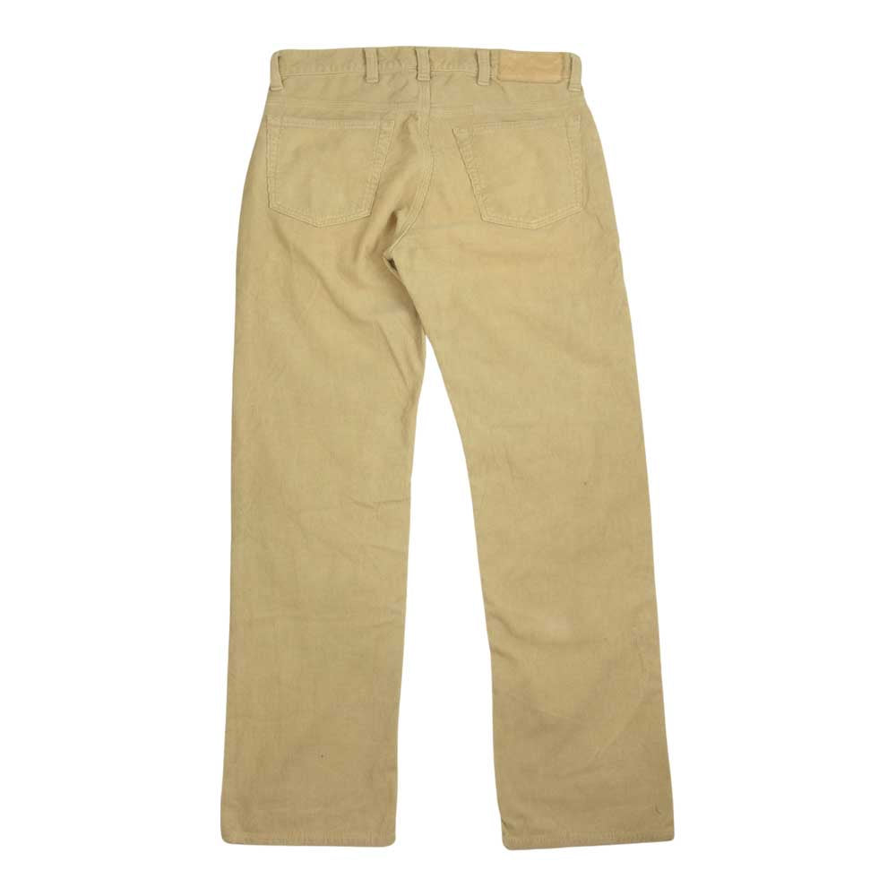 ブラック ベア ブランド 実名復刻 コーデュロイ ダブルニー パンツ ベージュ系 32【中古】