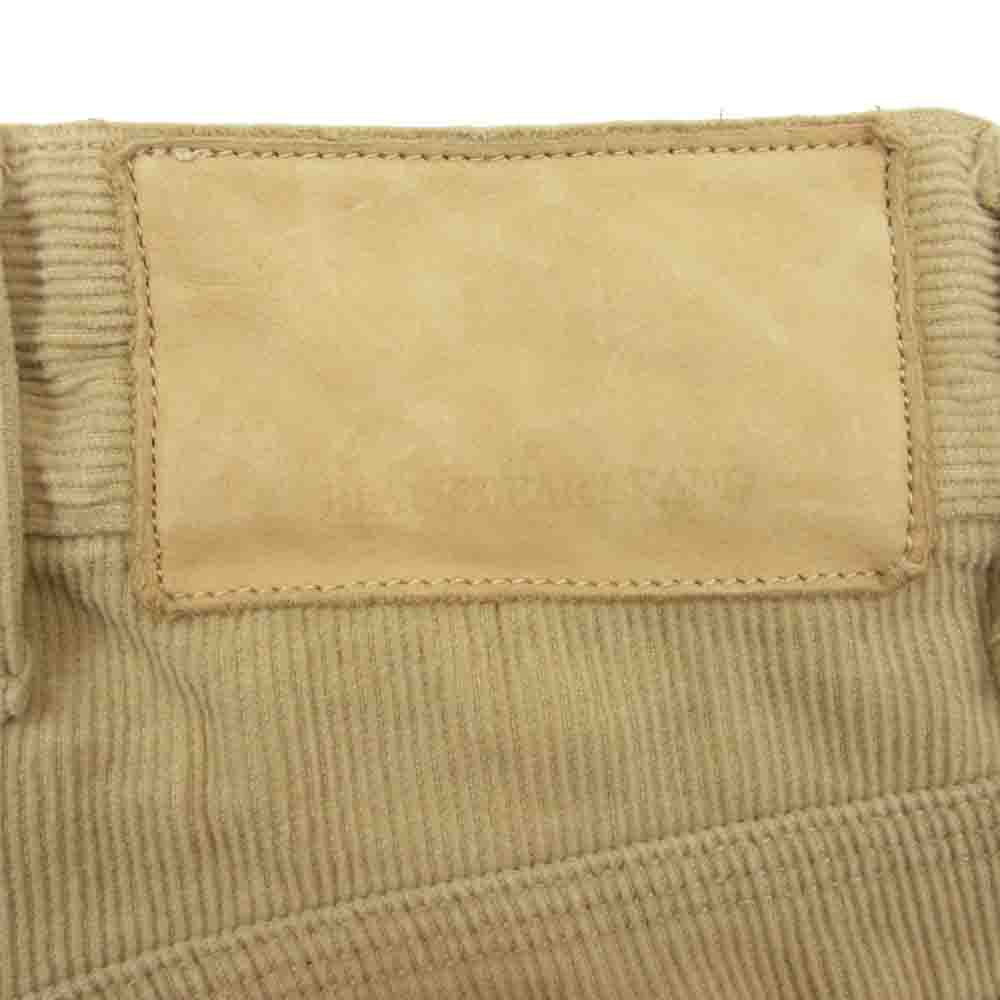 ブラック ベア ブランド 実名復刻 コーデュロイ ダブルニー パンツ ベージュ系 32【中古】