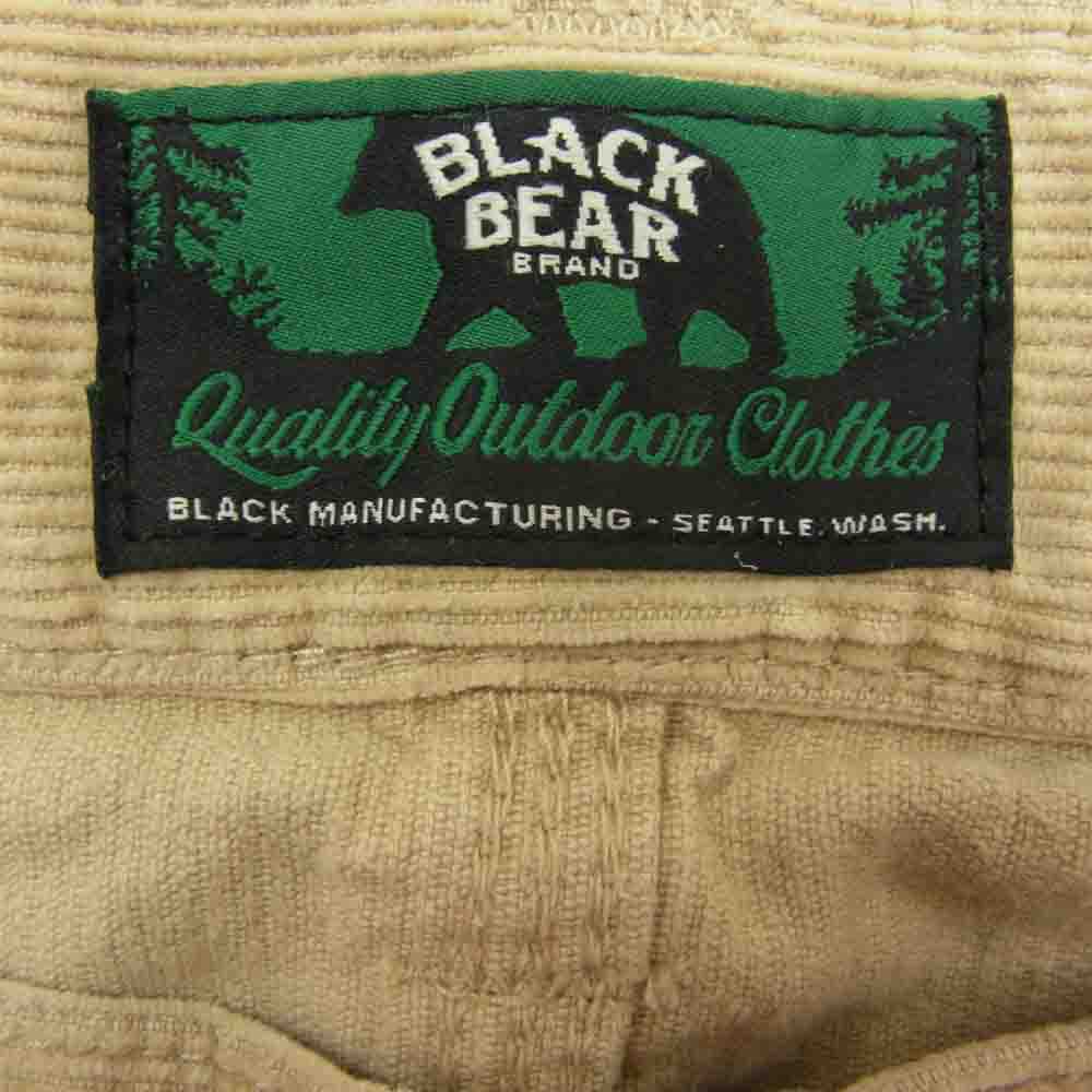 ブラック ベア ブランド 実名復刻 コーデュロイ ダブルニー パンツ ベージュ系 32【中古】