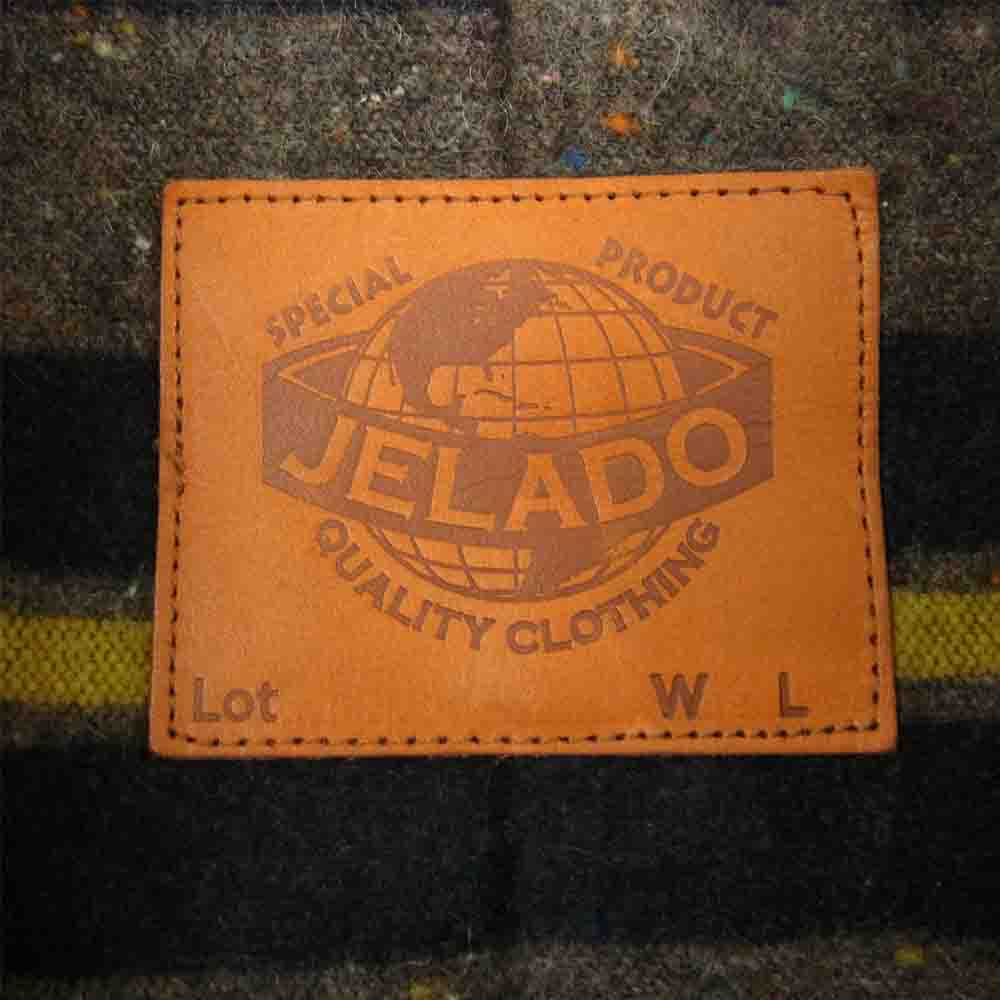 JELADO ジェラード 5559 SUEDE JACKET スエード ジャケット ネイビー系 M【中古】