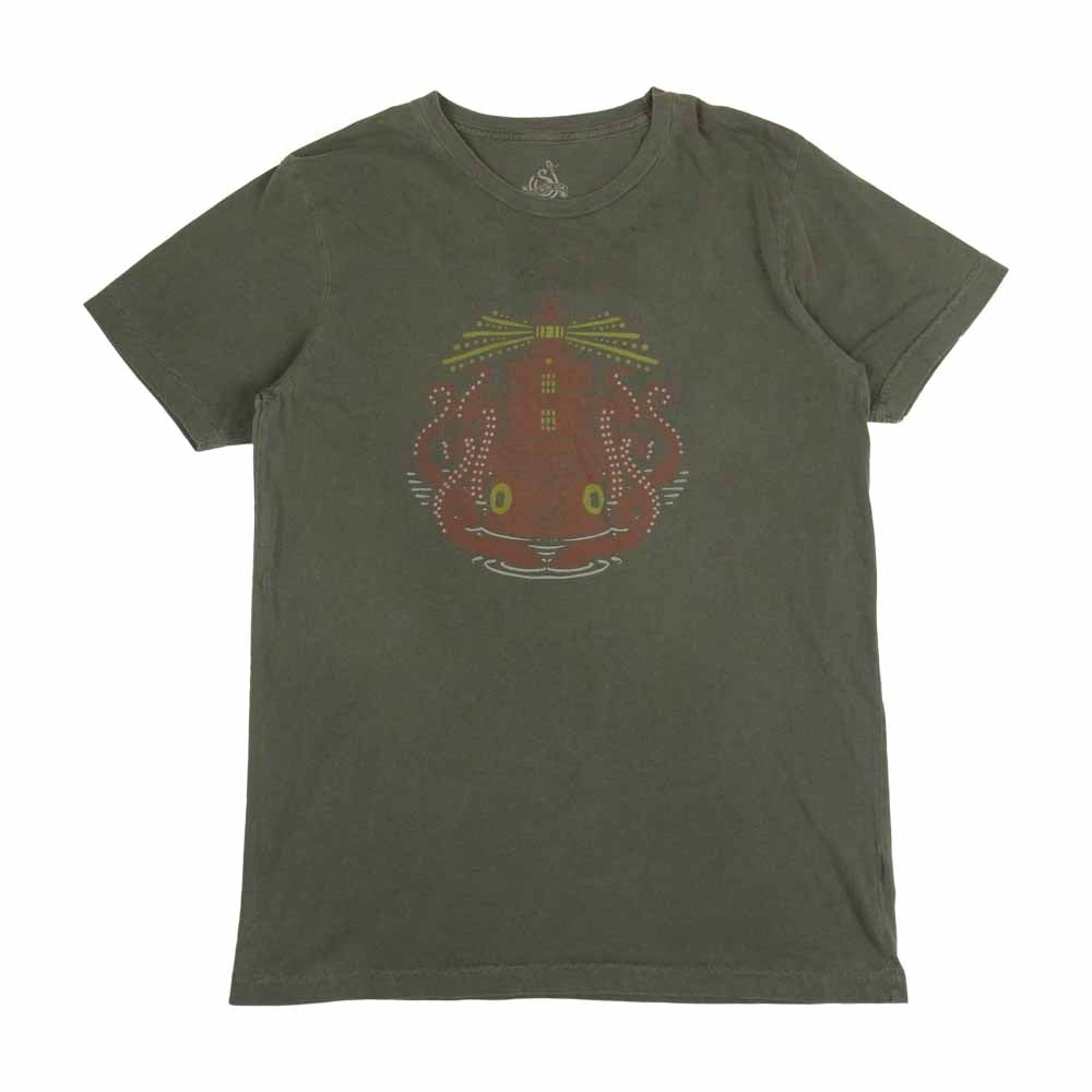 シップジョン × Kyler Martz プリント Tシャツ グレー系 M【中古】