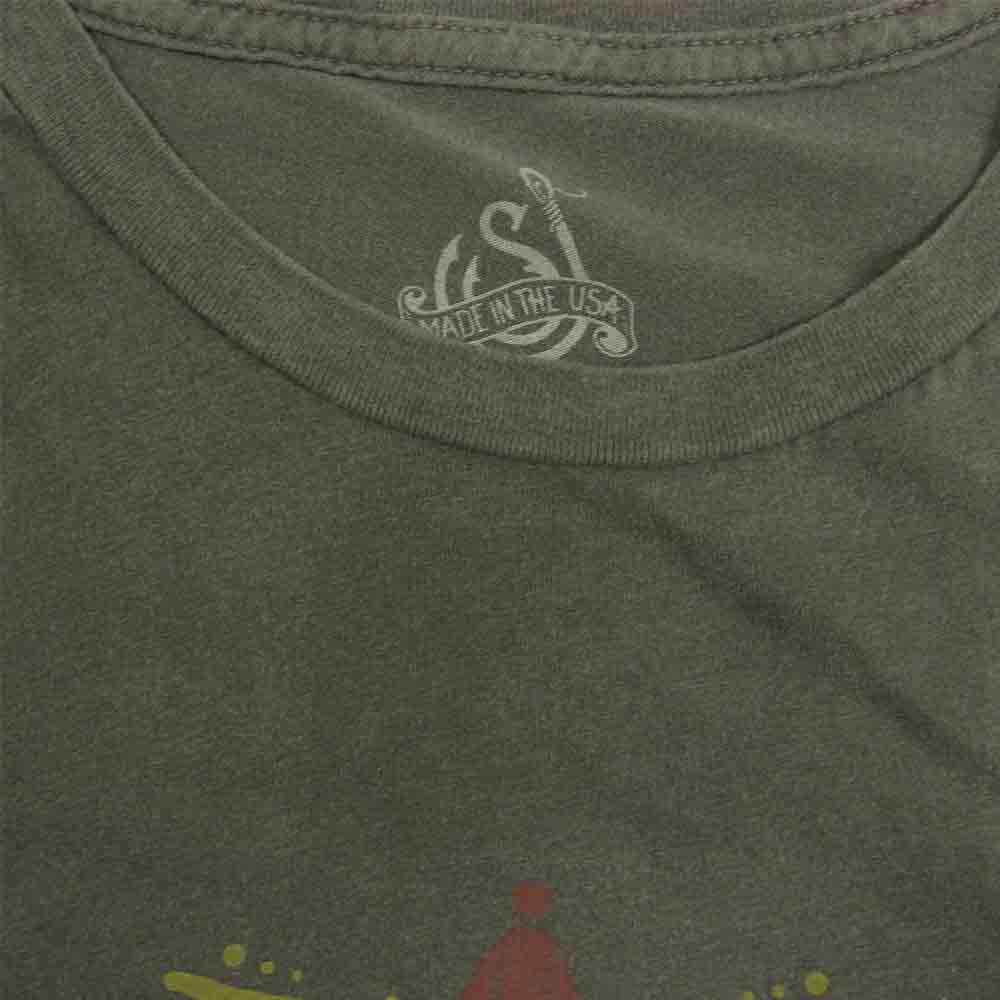 シップジョン × Kyler Martz プリント Tシャツ グレー系 M【中古】