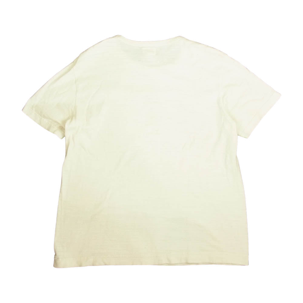The REAL McCOY'S ザリアルマッコイズ BUCO ブコ プリント Tシャツ ホワイト系 M【中古】