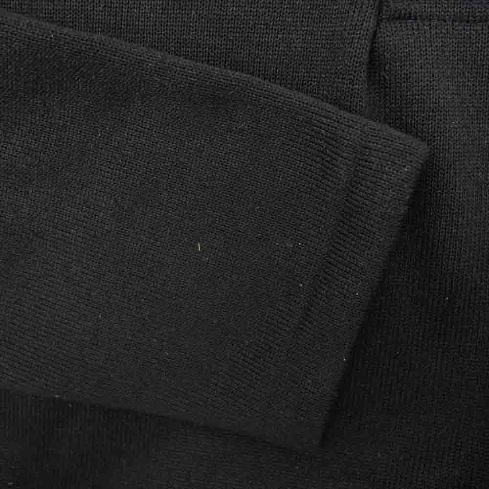 BLACK SIGN ブラックサイン フリース ヘンリーネック カットソー  ブラック系 40【中古】