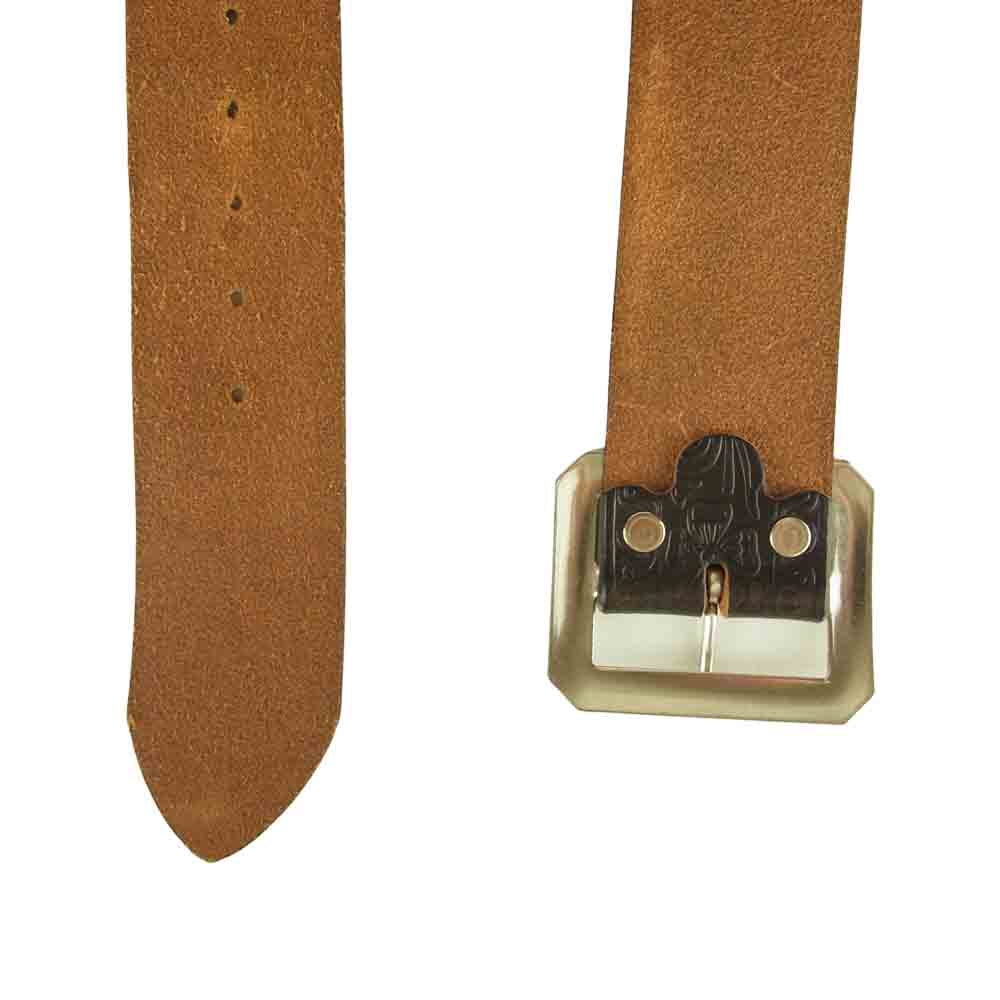 ダッパーズ × エース ウエスタンベルト スタッズ ベルト ブラック系 36【中古】