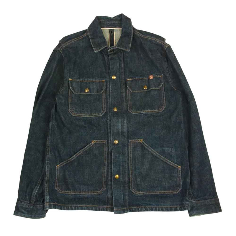 シップジョン Wills Jacket ウイルス ジャケット デニム ジャケット インディゴブルー系【中古】