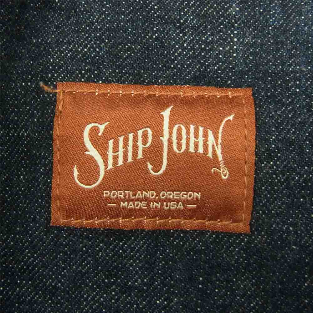 シップジョン Wills Jacket ウイルス ジャケット デニム ジャケット インディゴブルー系【中古】