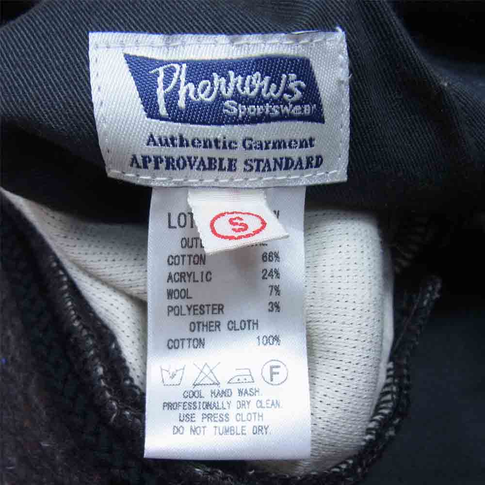 Pherrow's フェローズ ウール イージー パンツ ダークブラウン系 S【中古】