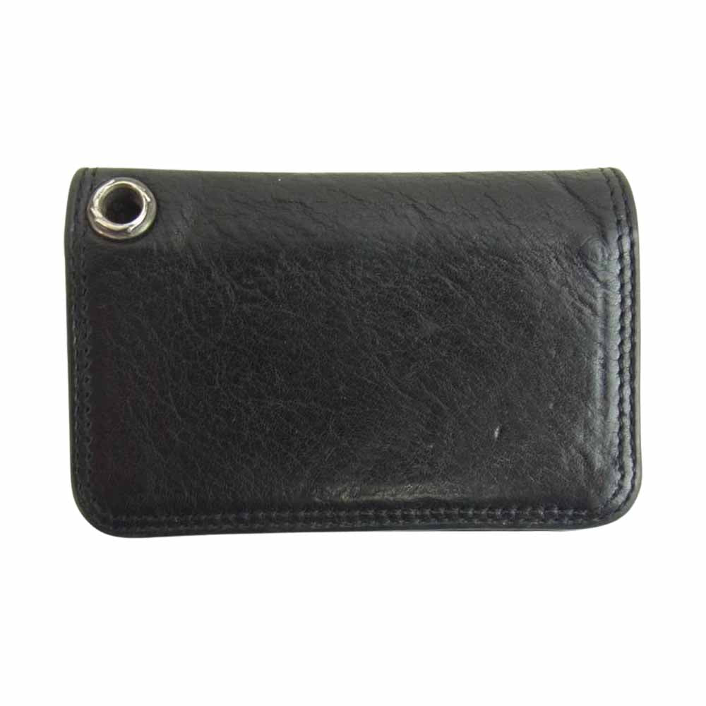CHROME HEARTS クロムハーツ（原本有） CARD CASE 2 カードケース ブラック系【中古】