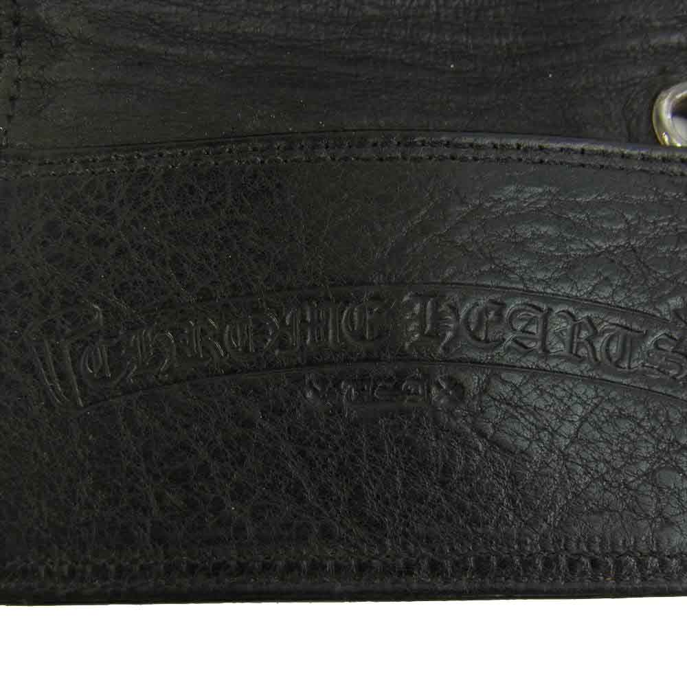 CHROME HEARTS クロムハーツ（原本有） CARD CASE 2 カードケース ブラック系【中古】