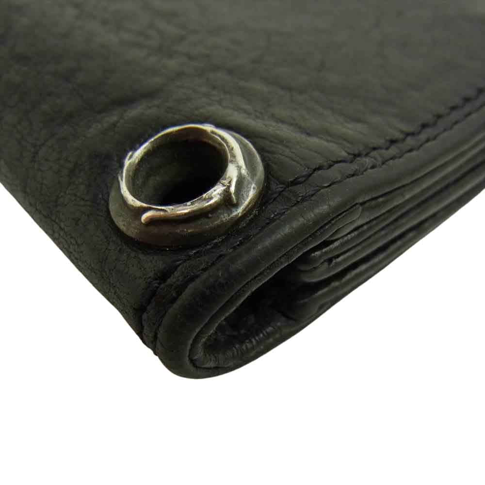 CHROME HEARTS クロムハーツ（原本有） CARD CASE 2 カードケース ブラック系【中古】