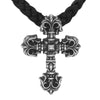CHROME HEARTS クロムハーツ（原本無） FILIG CROSS XSM LB フィリグリークロスXS レザーブレイド シルバー系 ブラック系【中古】