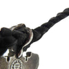 CHROME HEARTS クロムハーツ（原本無） FILIG CROSS XSM LB フィリグリークロスXS レザーブレイド シルバー系 ブラック系【中古】