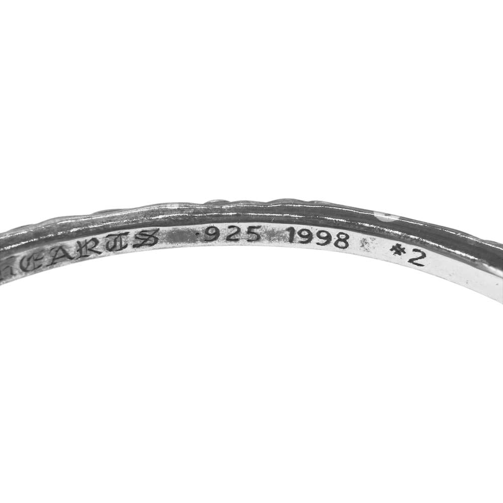 CHROME HEARTS クロムハーツ（原本有） BANGLE SCROLL スクロールバンド バングル シルバー系【中古】