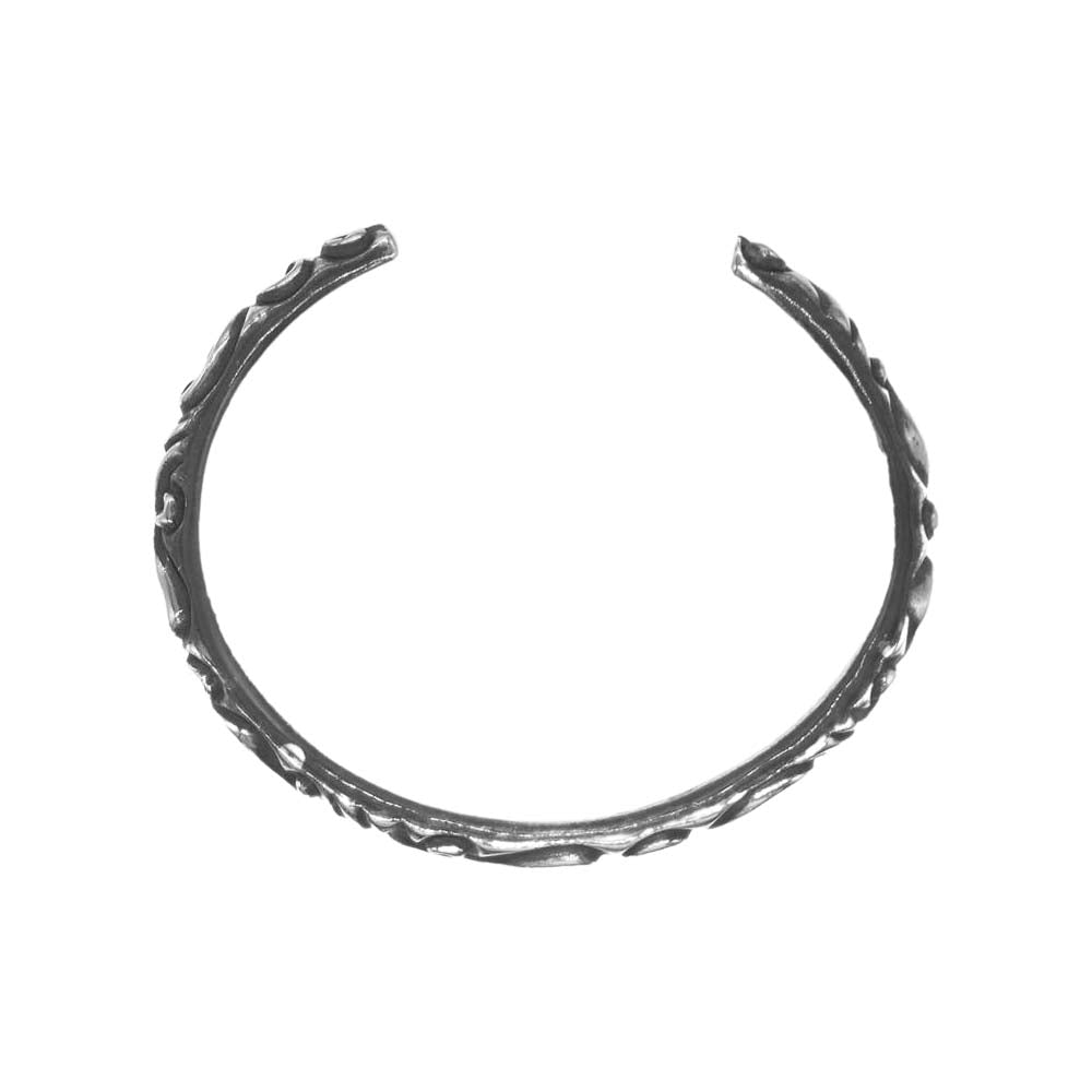 CHROME HEARTS クロムハーツ（原本有） BANGLE SCROLL スクロールバンド バングル シルバー系【中古】