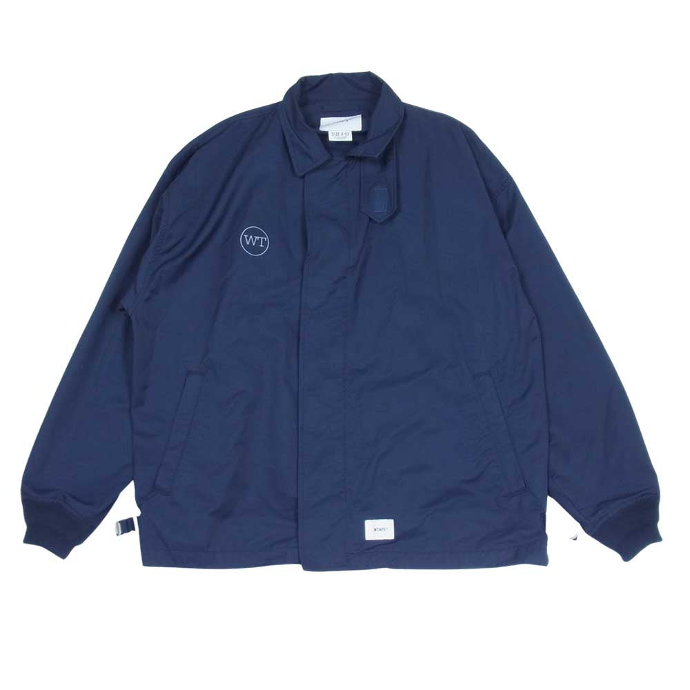 WTAPS ダブルタップス 21SS 211wvdt-jkm04 W2 Jacket Nyco Twill Navy ジャケット ネイビー系 L【中古】