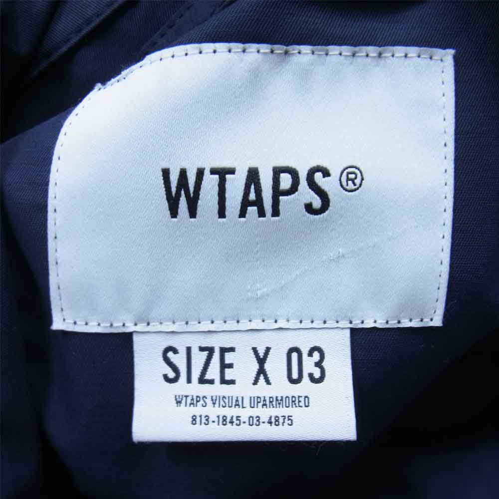 WTAPS ダブルタップス 21SS 211wvdt-jkm04 W2 Jacket Nyco Twill Navy ジャケット ネイビー系 L【中古】
