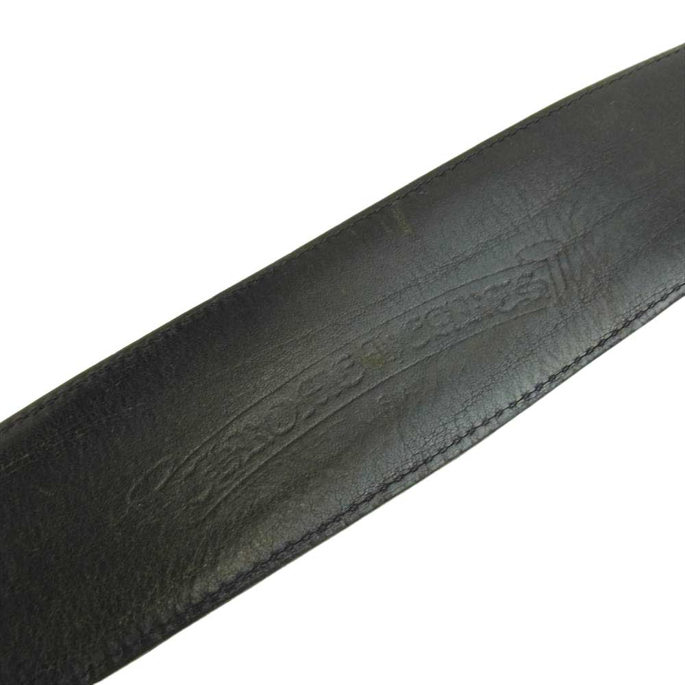 CHROME HEARTS クロムハーツ（原本無） BLT ROLLER 2 ダブルピース ローラー ベルト ブラック系【中古】