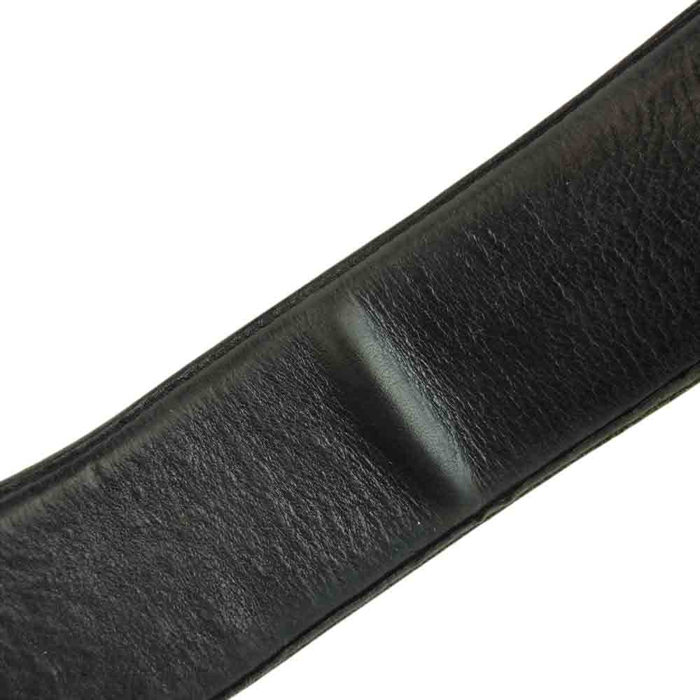 CHROME HEARTS クロムハーツ（原本無） BLT ROLLER 2 ダブルピース ローラー ベルト ブラック系【中古】