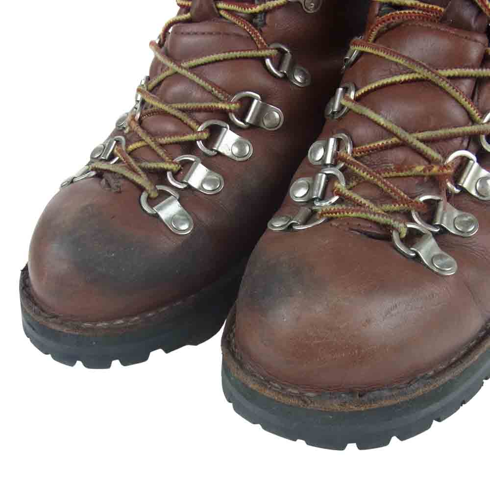 Danner ダナー 30520 USA製 黒タグ MOUNTAIN LIGHT マウンテン ライト ブーツ レザー ブラウン系 8D【中古】