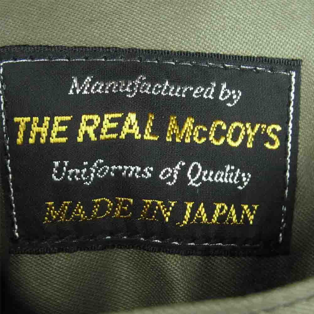 The REAL McCOY'S ザリアルマッコイズ TYPE B-10 MFG.Co. フライト ミリタリー ジャケット カーキ系 44【美品】【中古】