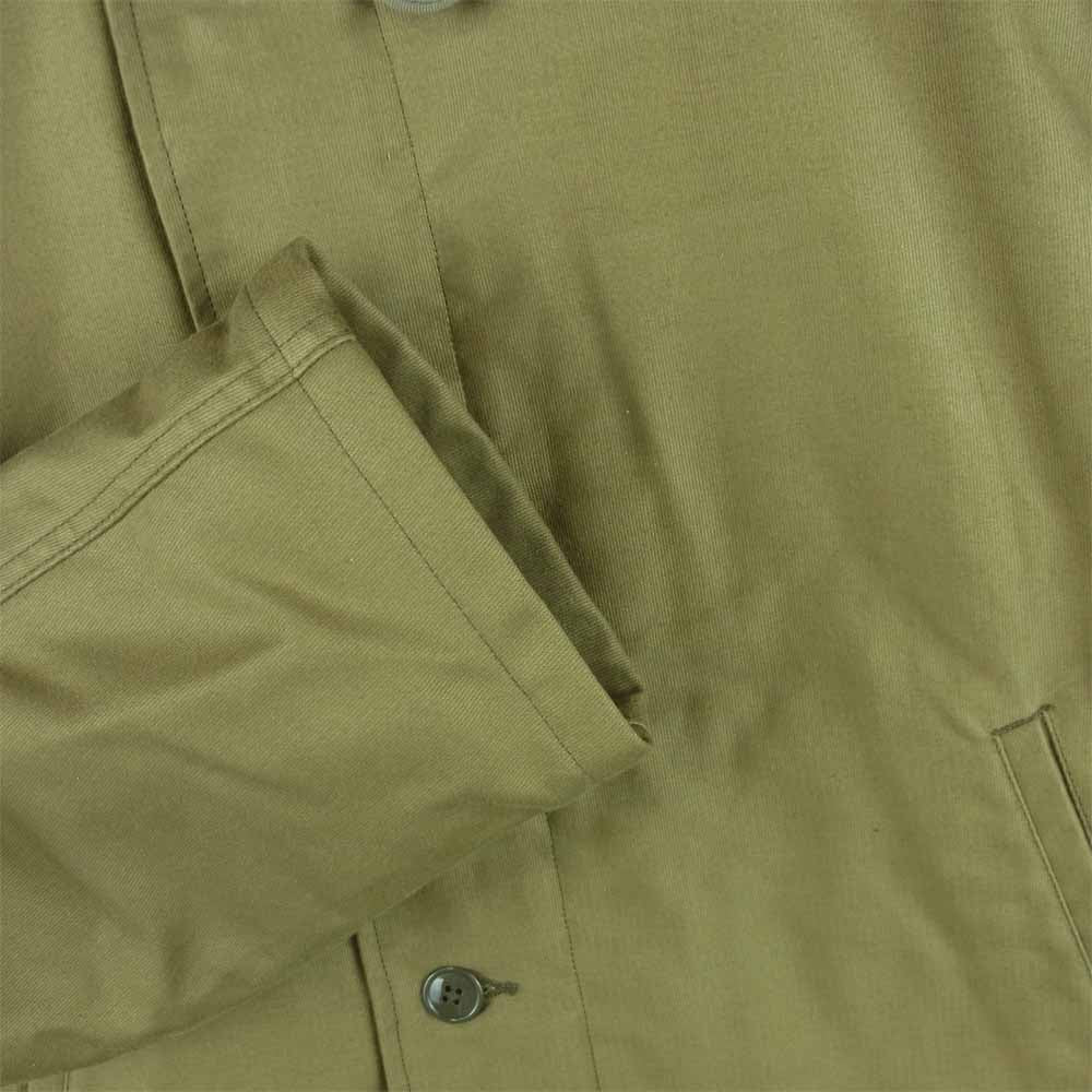 The REAL McCOY'S ザリアルマッコイズ TYPE N-1 DECK JACKET デッキ ジャケット ミリタリー カーキ系 44【美品】【中古】