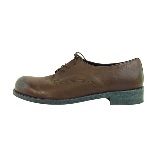 PADRONE パドローネ PU8586-2005-17A NICOLO ハイスタンダードライン ダービー レザー プレーントゥ シューズ ブラウン系 42【中古】