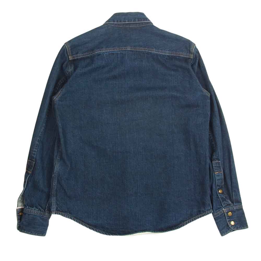 シップジョン Townes Western Shirt デニム ウエスタン シャツ インディゴブルー系 M【中古】