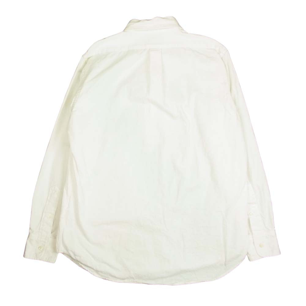 The REAL McCOY'S ザリアルマッコイズ JOE McCOY ジョーマッコイ PULL OVER BUTTON DOWN SHIRT プルオーバー ボタンダウン 長袖 シャツ ホワイト系 M【中古】