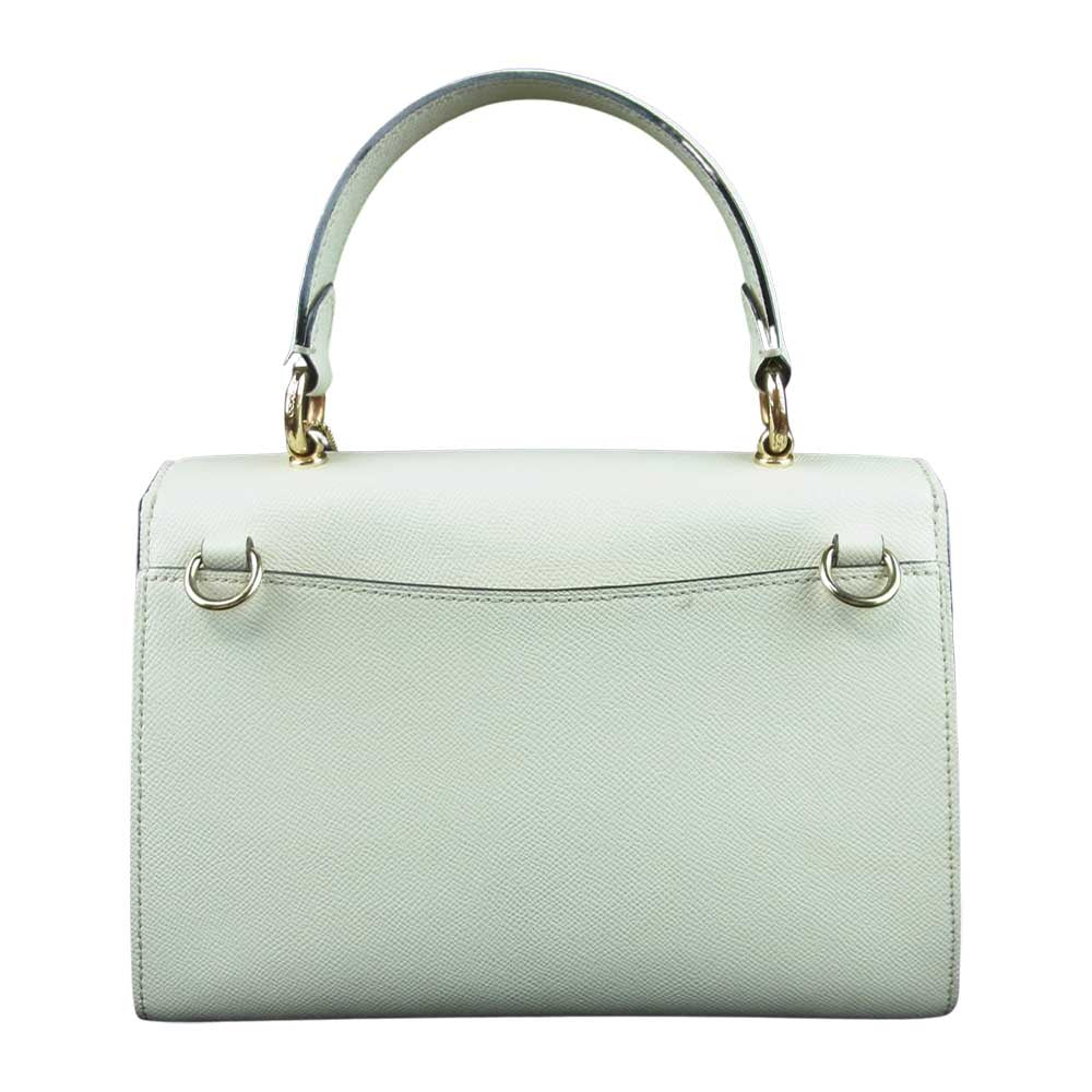 COACH コーチ B2057-F76618 2WAY レザー ショルダー ハンド バッグ オフホワイト系【中古】