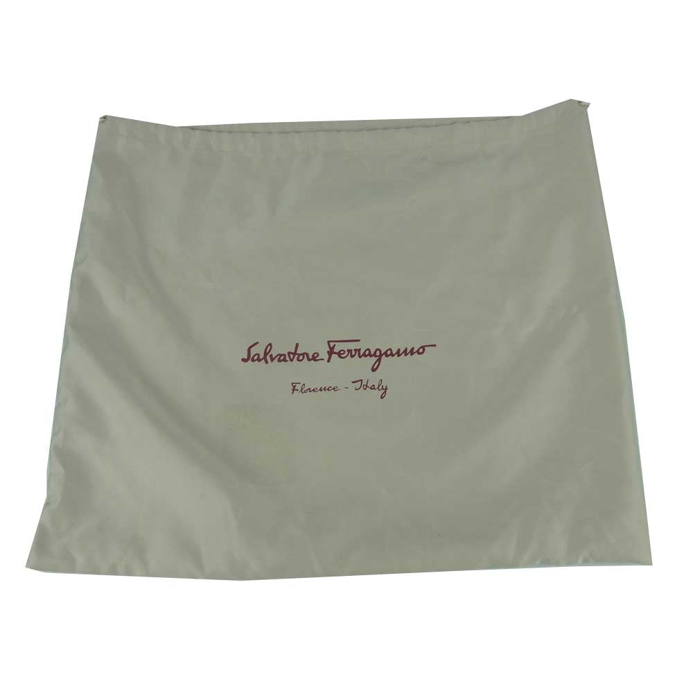 Salvatore Ferragamo サルヴァトーレフェラガモ 2WAY レザー ショルダー ハンド バッグ イタリア製 ブラック系【中古】