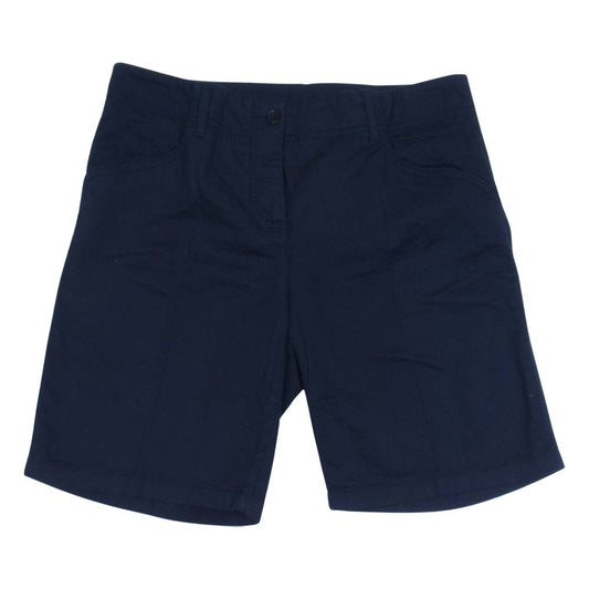 JIL SANDER ジルサンダー JDW260A JW006 センタープレス コットン ハーフパンツ ショーツ ネイビー系 34【中古】
