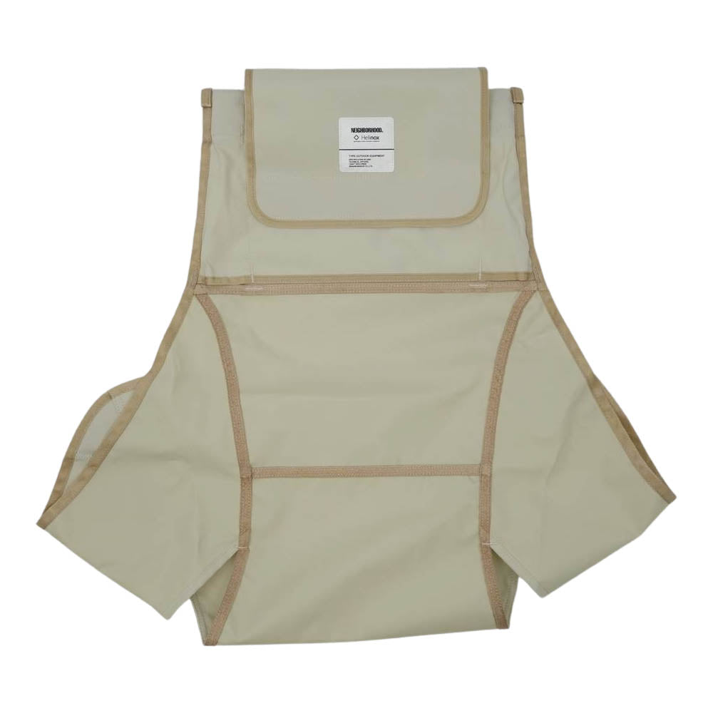 NEIGHBORHOOD ネイバーフッド 221HXHXN-AC03 × Helinox ヘリノックス HX E-CHAIR TWO キャンプ チェア 椅子 NATURAL FITS ALL【極上美品】【中古】